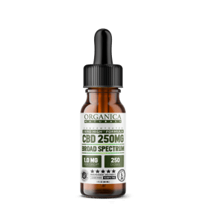 CBD Oil - No THC Broad Spectrum Formula - Pocket Size 250MG