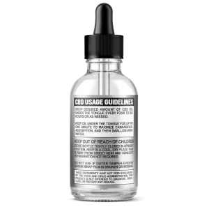 Zero High CBD Oil Ultra Concentrated Isolate Tincture - THC-Free - 1000MG Usage Guidelines