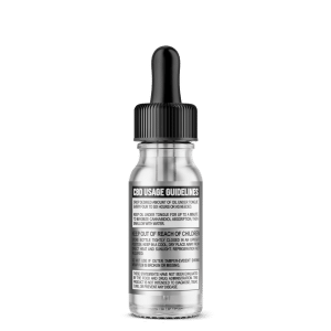 Pocket Size Zero High CBD Oil Isolate Tincture - No THC - Concentrated 250MG Usage Guidelines