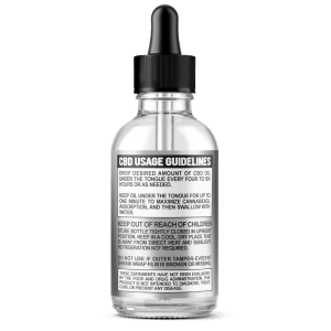 Zero High CBD Oil Super Concentrated Isolate Tincture - THC-Free - 2500MG Usage Guidelines