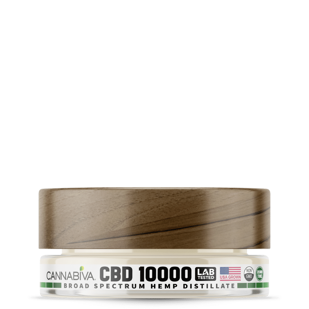 CBD Broad Spectrum Distillate Concentrate - Cannabidiol (No THC) - 10 Grams (10000 Milligrams)