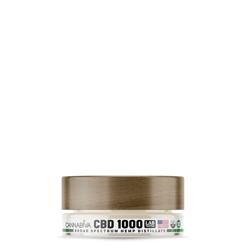 CBD Broad Spectrum Distillate Concentrate - Cannabidiol (No THC) - 1 Gram (1000 Milligrams)