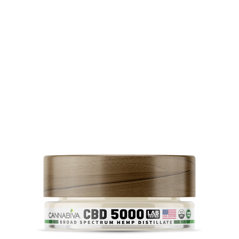 CBD Broad Spectrum Distillate Concentrate - Cannabidiol (No THC) - 5 Grams (5000 Milligrams)