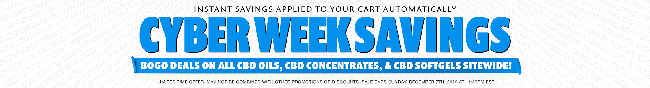 Organica Naturals CBD — Shop CBD Cyber Week Savings